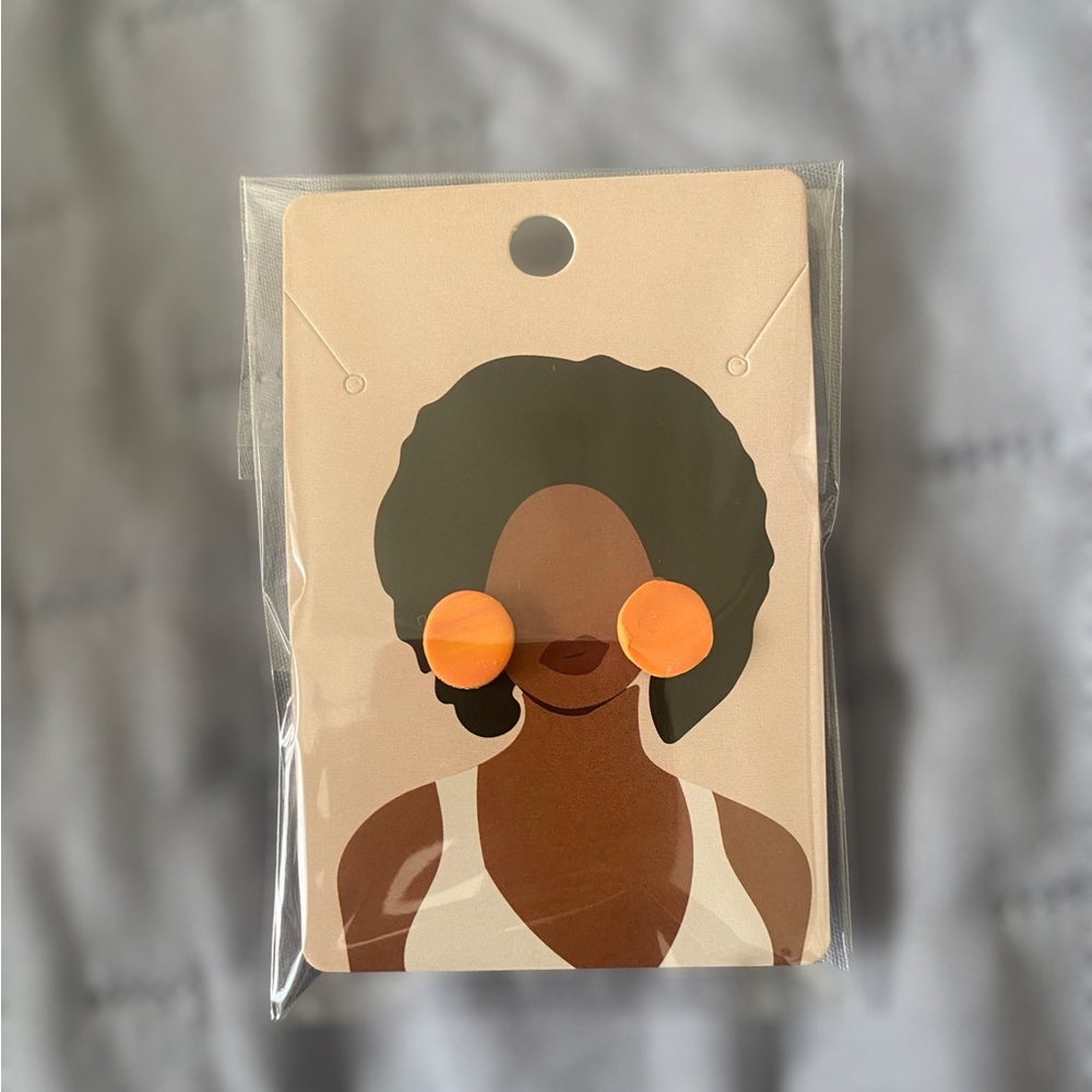 Marble earrings